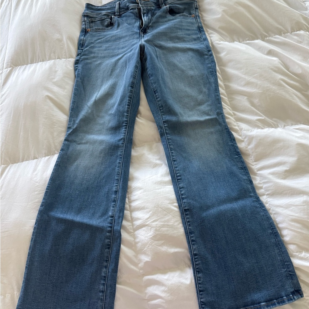 American Eagle Outfitters Blue Flare Jeans